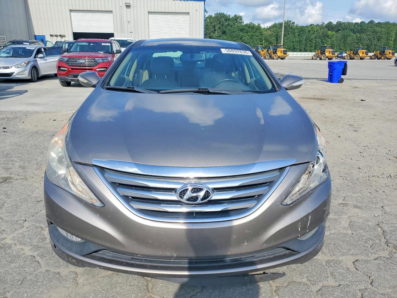 2014 Hyundai Sonata Limited Gray vin: 5NPEC4AC8EH846352