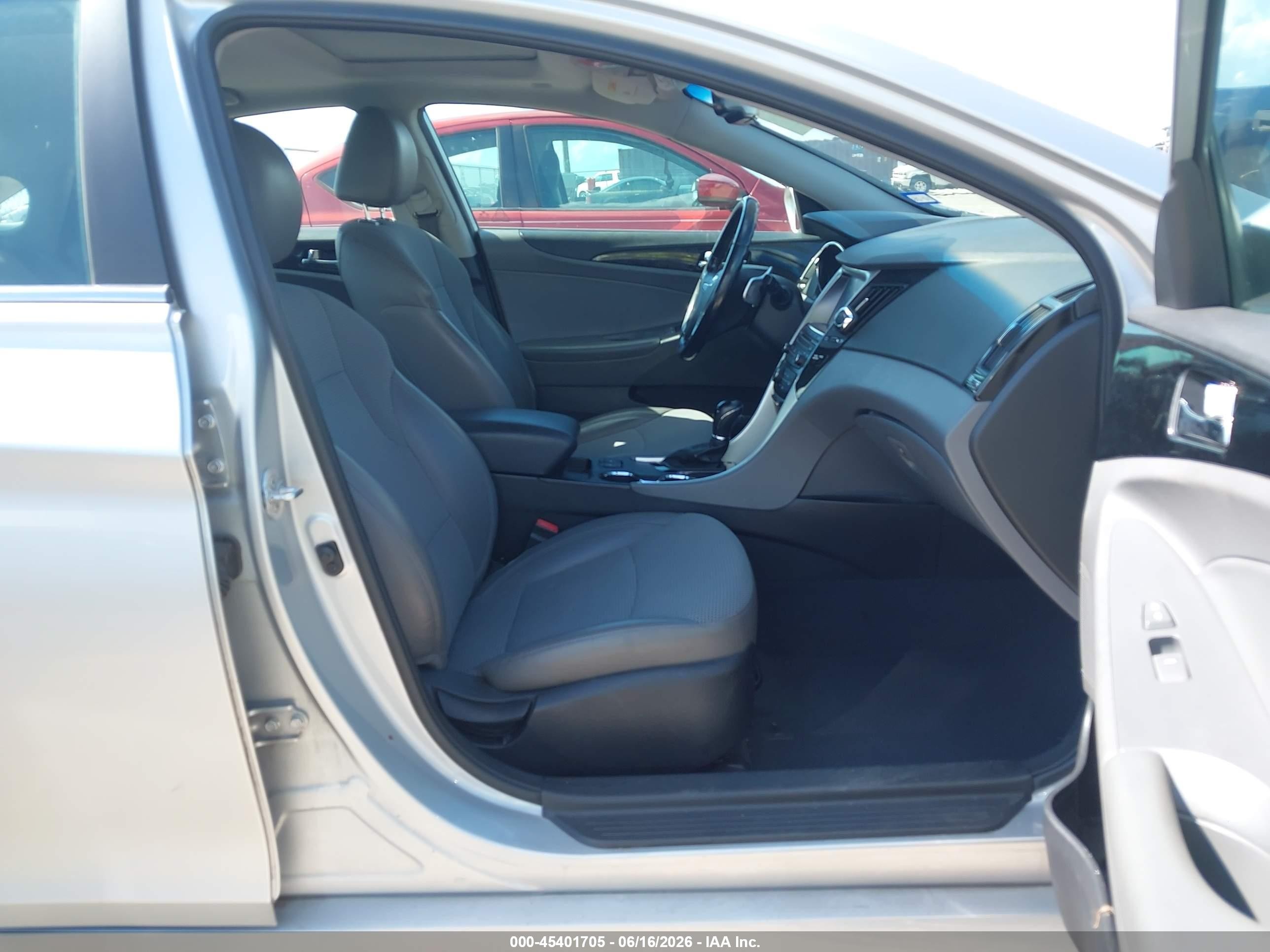 2014 Hyundai Sonata Se Silver vin: 5NPEC4AC8EH849073