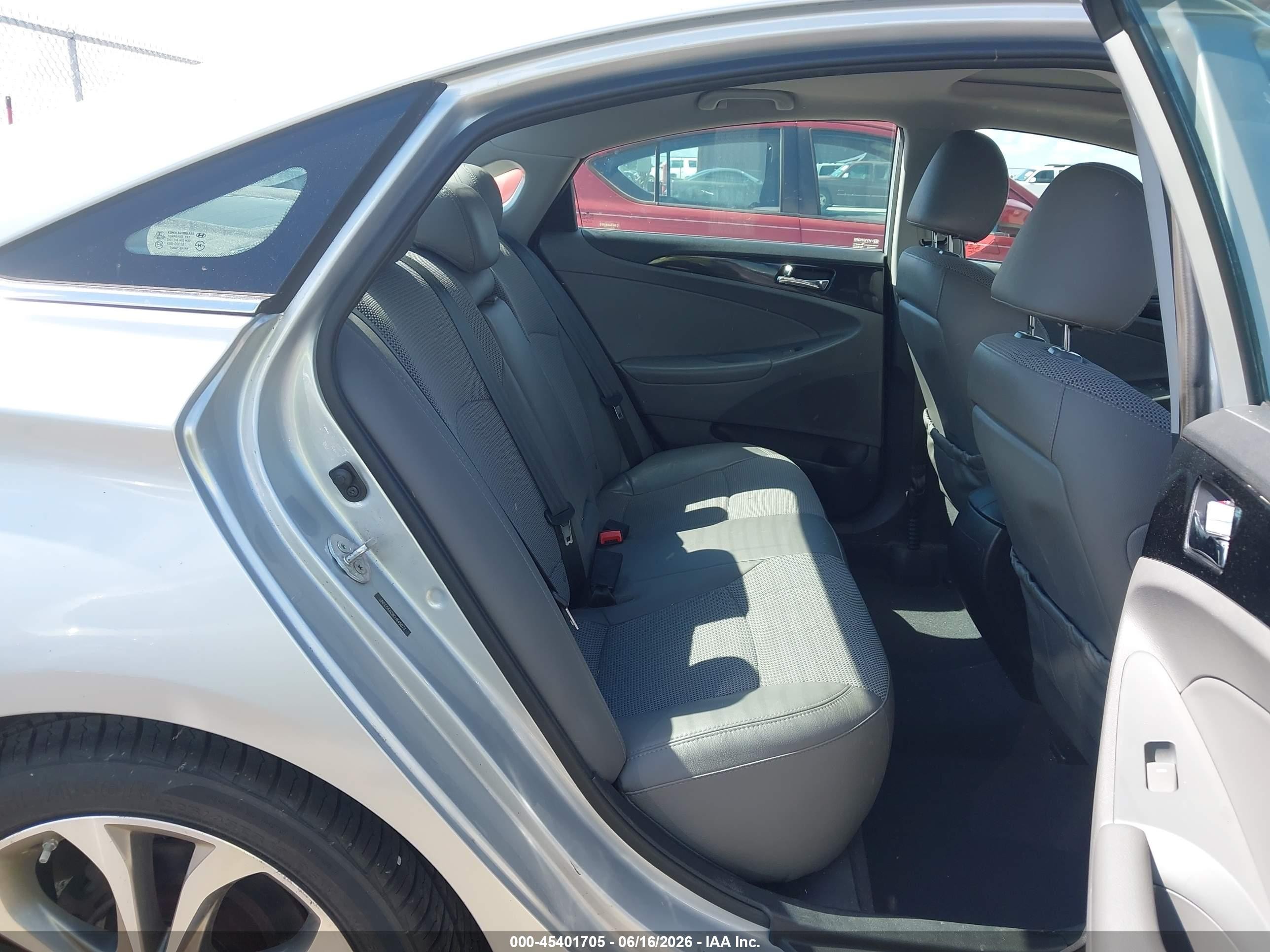 2014 Hyundai Sonata Se Silver vin: 5NPEC4AC8EH849073