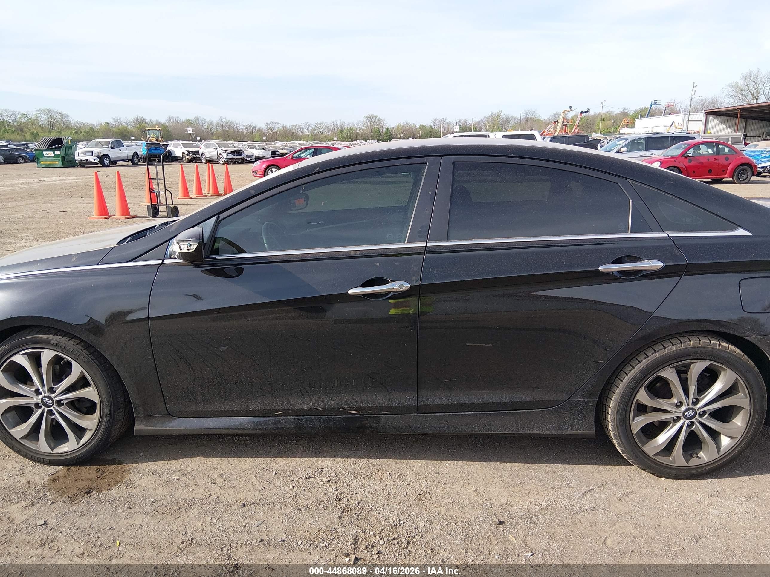 2014 Hyundai Sonata Se Black vin: 5NPEC4AC8EH850238