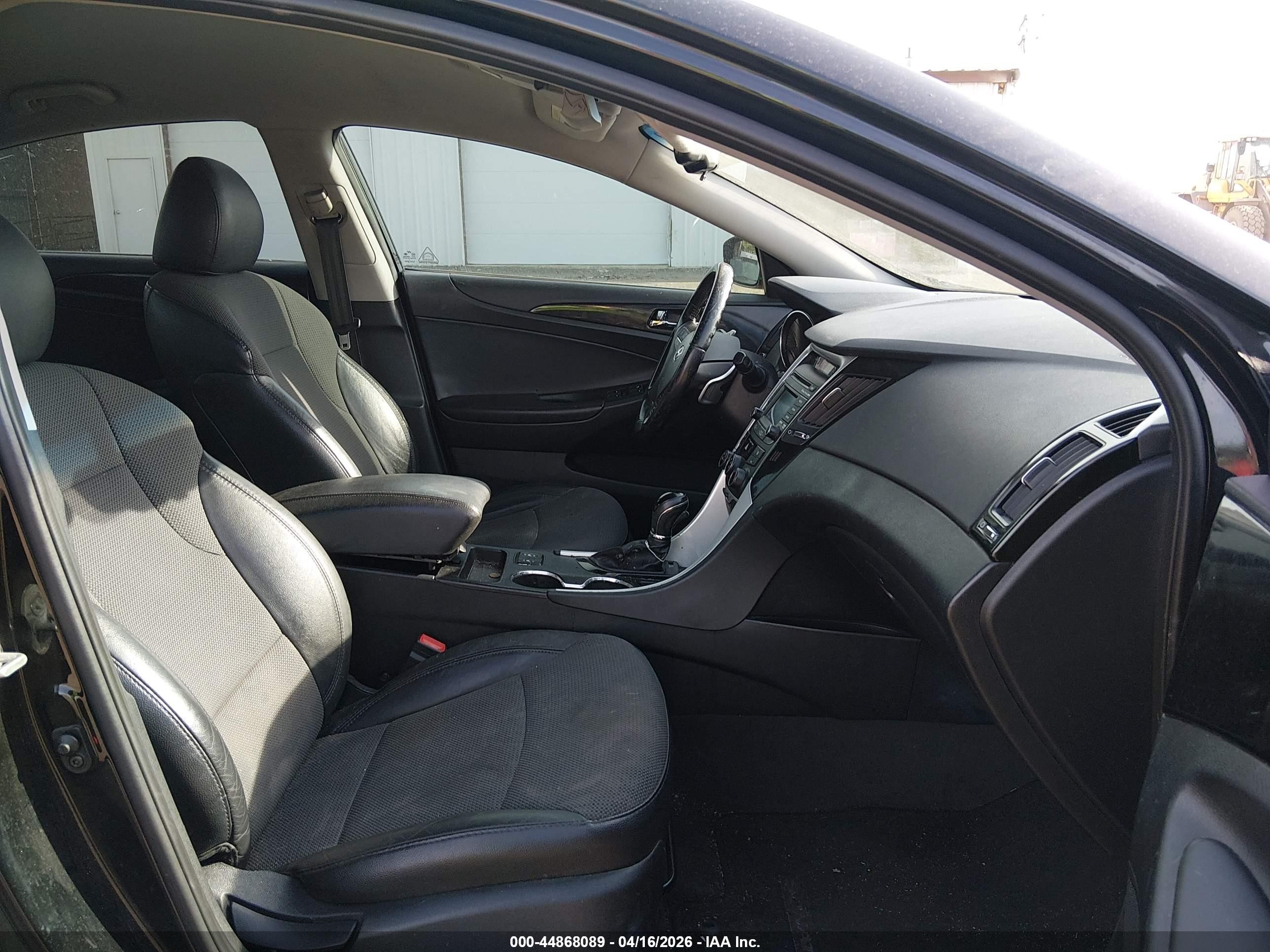 2014 Hyundai Sonata Se Black vin: 5NPEC4AC8EH850238