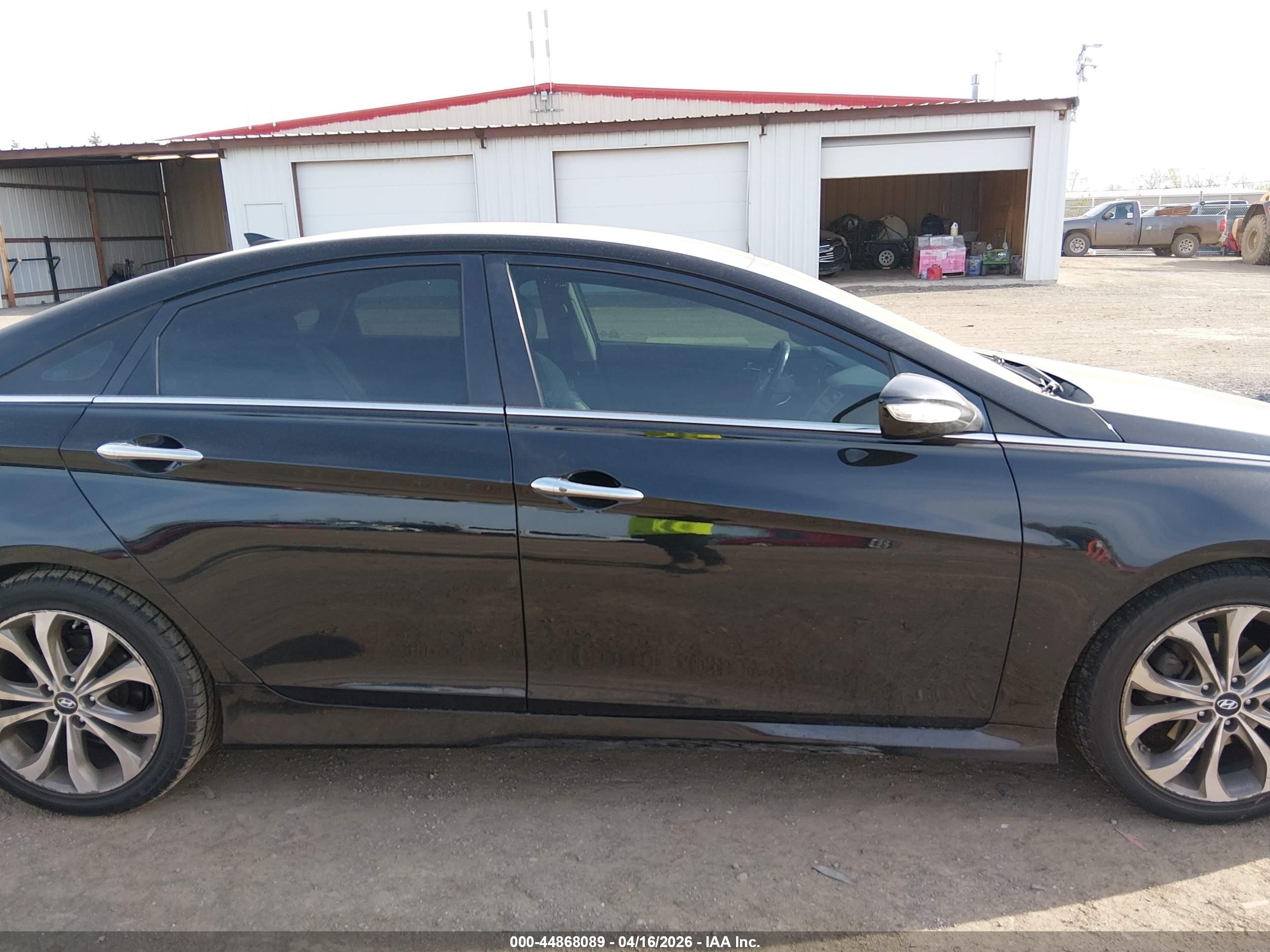 2014 Hyundai Sonata Se Black vin: 5NPEC4AC8EH850238