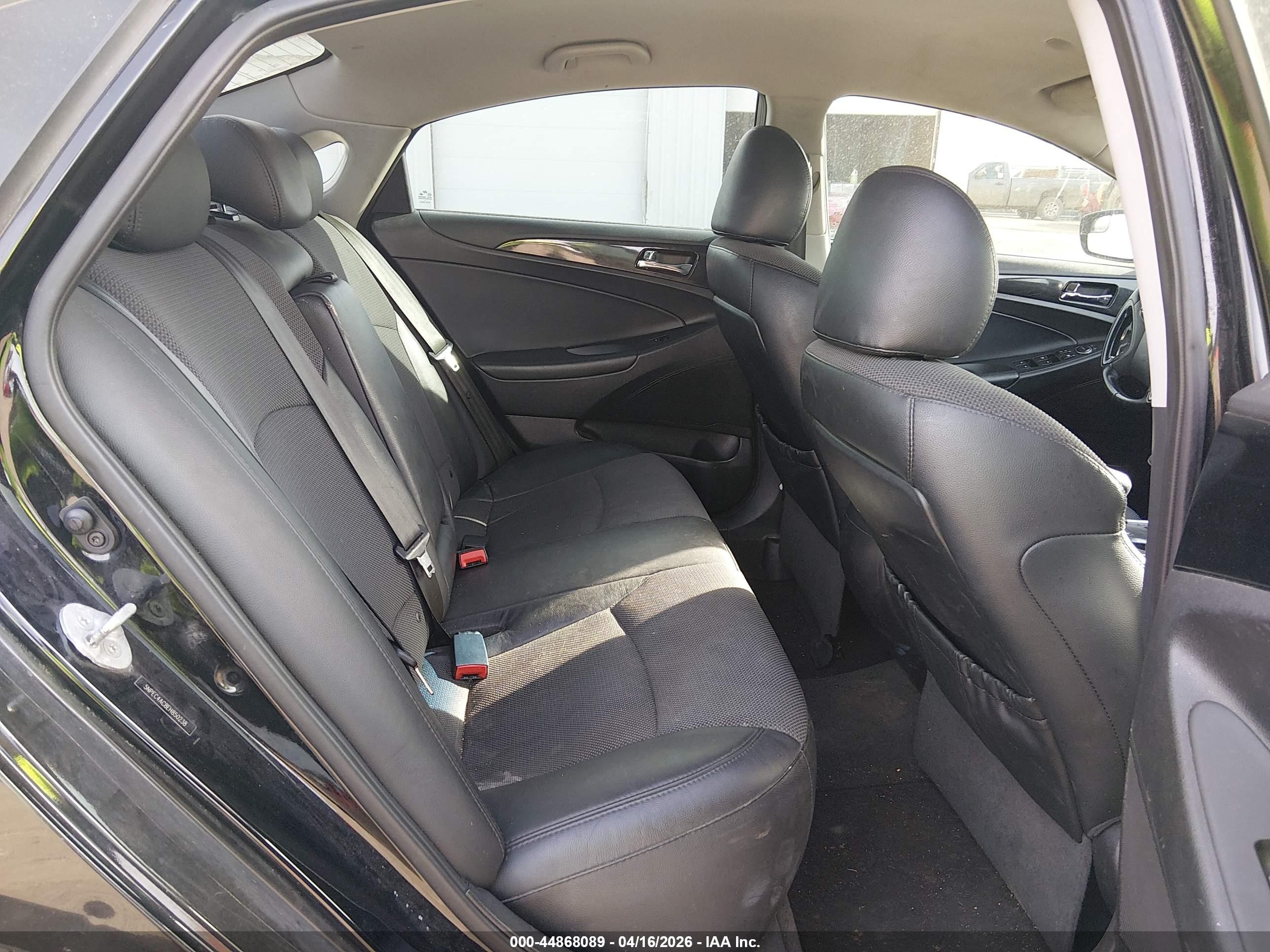 2014 Hyundai Sonata Se Black vin: 5NPEC4AC8EH850238