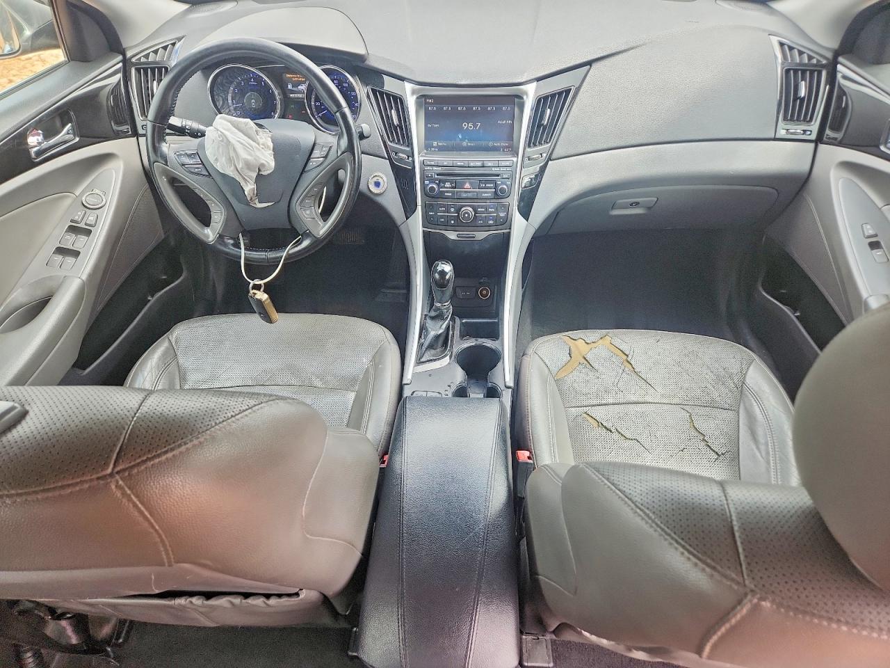 2014 Hyundai Sonata Limited Gray vin: 5NPEC4AC8EH867010