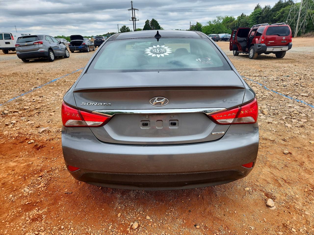 2014 Hyundai Sonata Limited Gray vin: 5NPEC4AC8EH867010