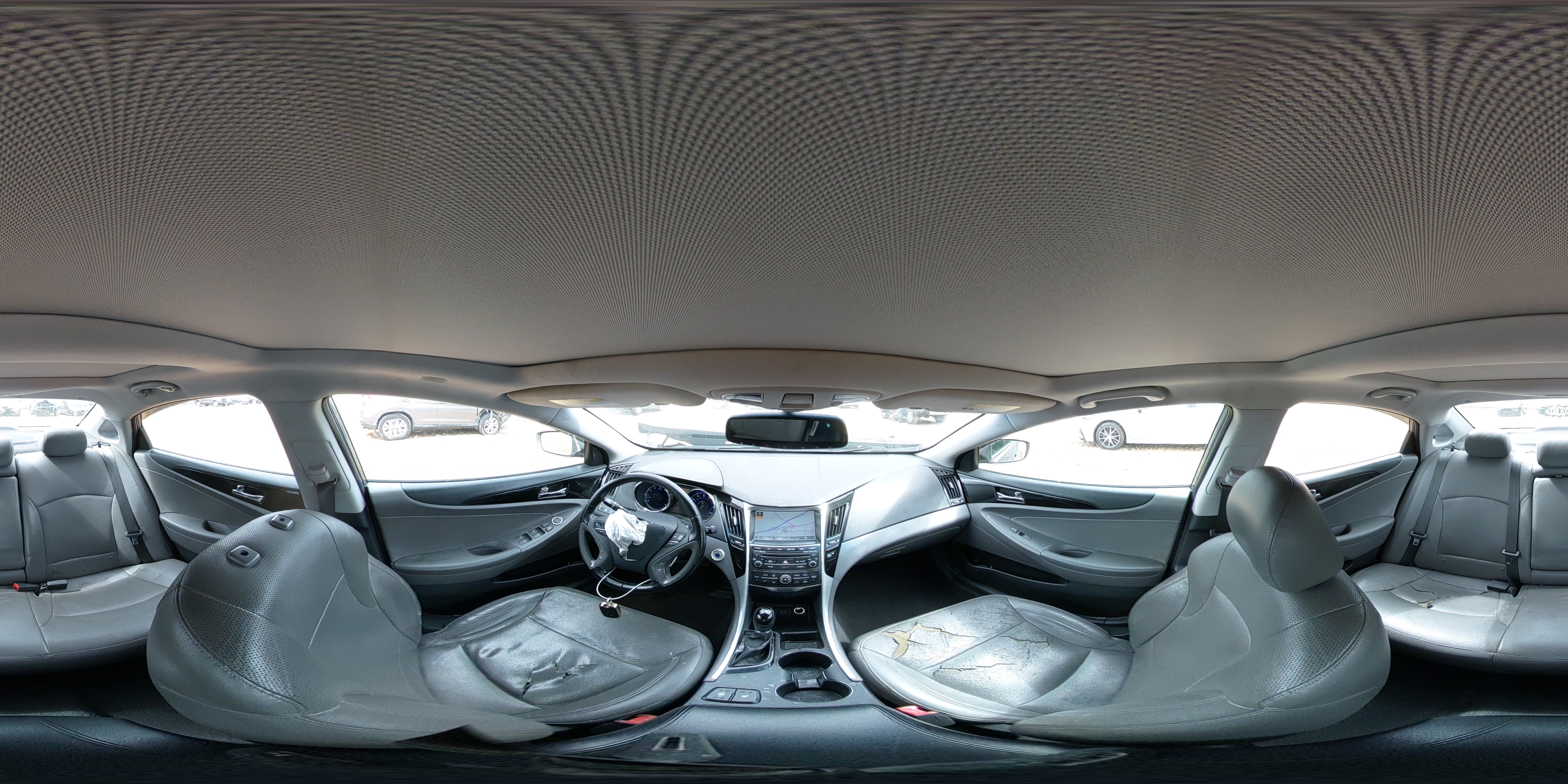 2014 Hyundai Sonata Limited Gray vin: 5NPEC4AC8EH867010