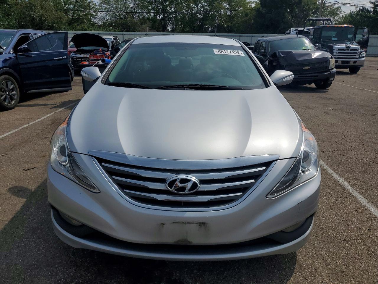 2014 Hyundai Sonata Se Silver vin: 5NPEC4AC8EH868111