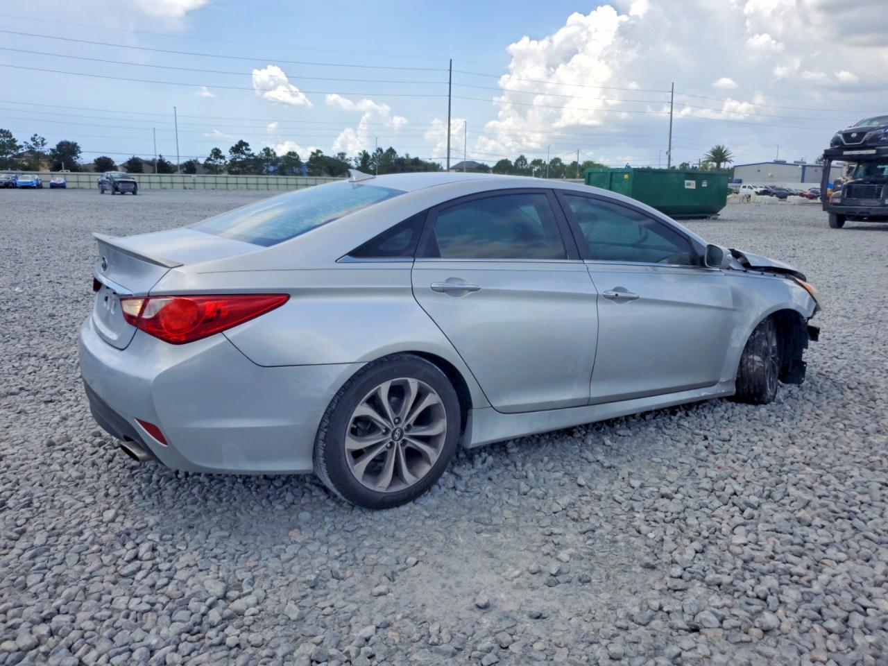 2014 Hyundai Sonata Se Gray vin: 5NPEC4AC8EH875284