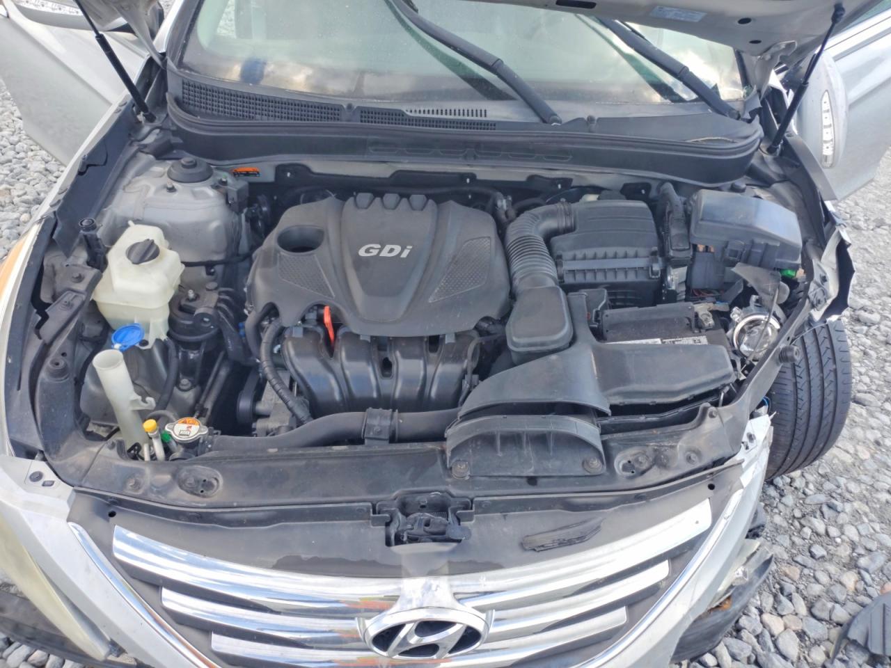 2014 Hyundai Sonata Se Gray vin: 5NPEC4AC8EH875284