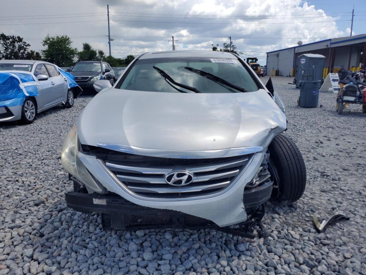2014 Hyundai Sonata Se Gray vin: 5NPEC4AC8EH875284