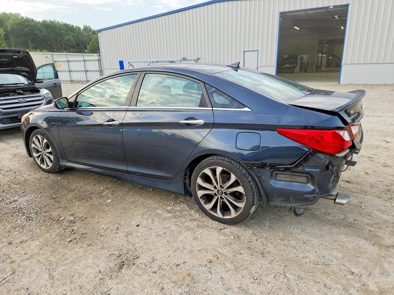2014 Hyundai Sonata Se Blue vin: 5NPEC4AC8EH881022