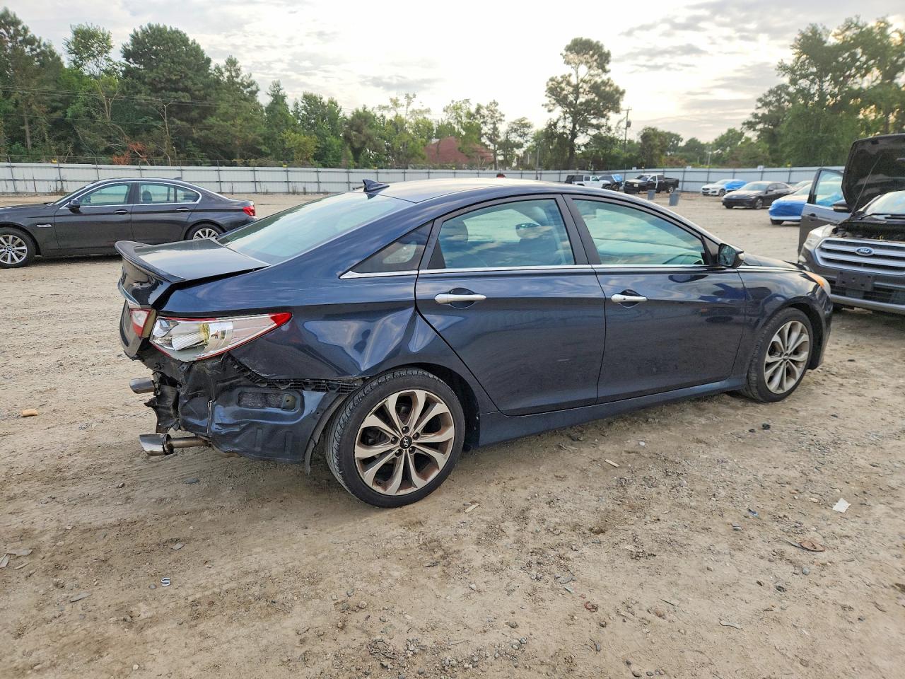 2014 Hyundai Sonata Se Blue vin: 5NPEC4AC8EH881022