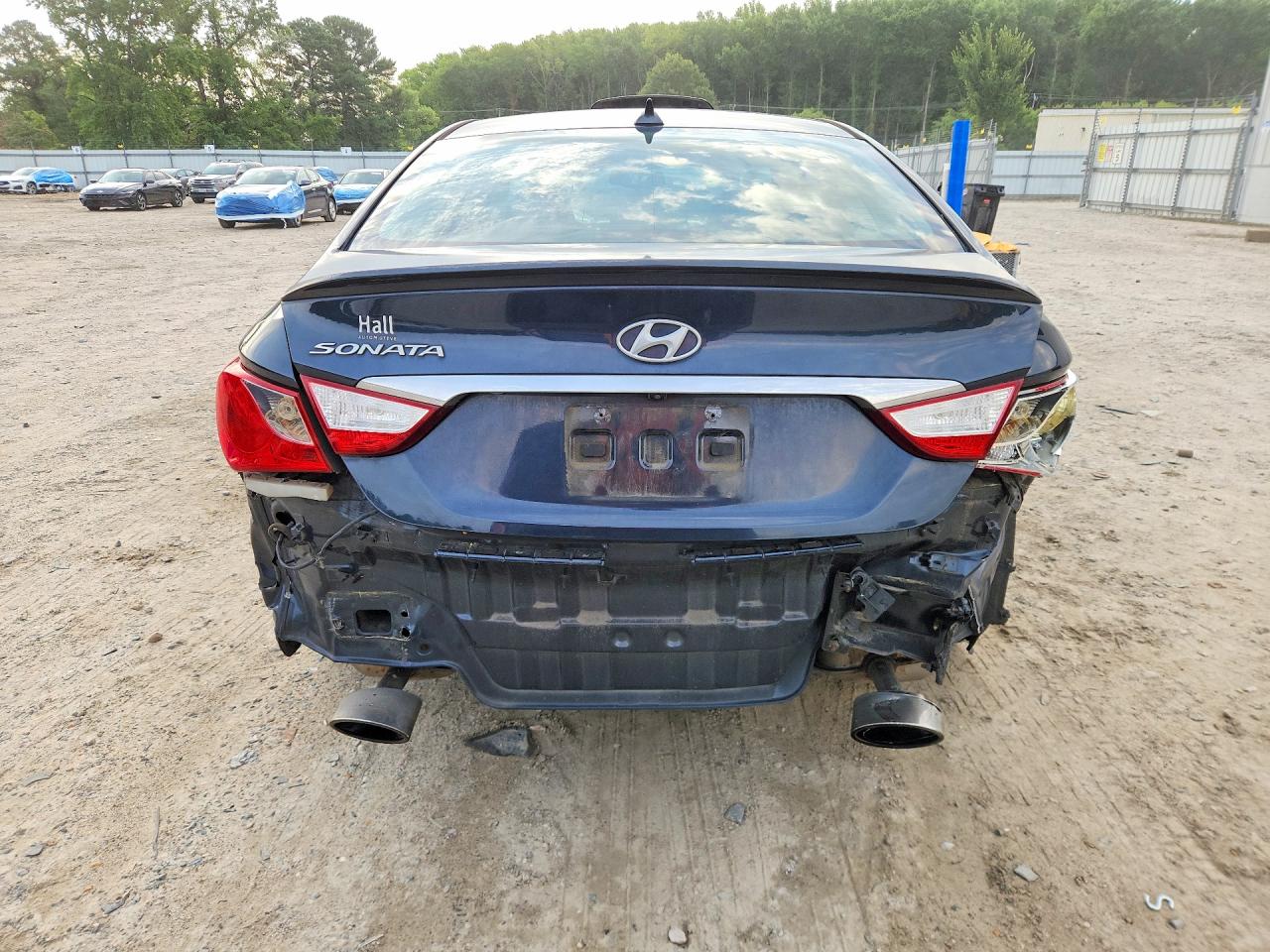 2014 Hyundai Sonata Se Blue vin: 5NPEC4AC8EH881022
