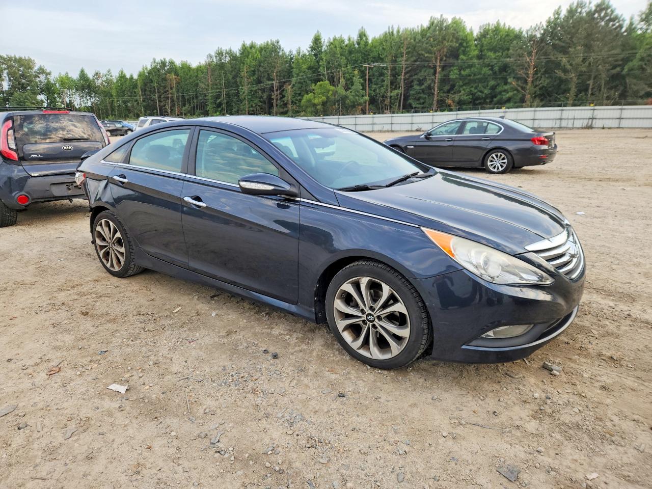 2014 Hyundai Sonata Se Blue vin: 5NPEC4AC8EH881022