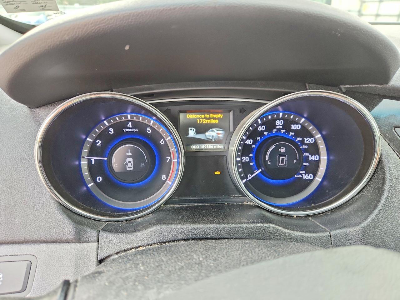 2014 Hyundai Sonata Se Blue vin: 5NPEC4AC8EH881022