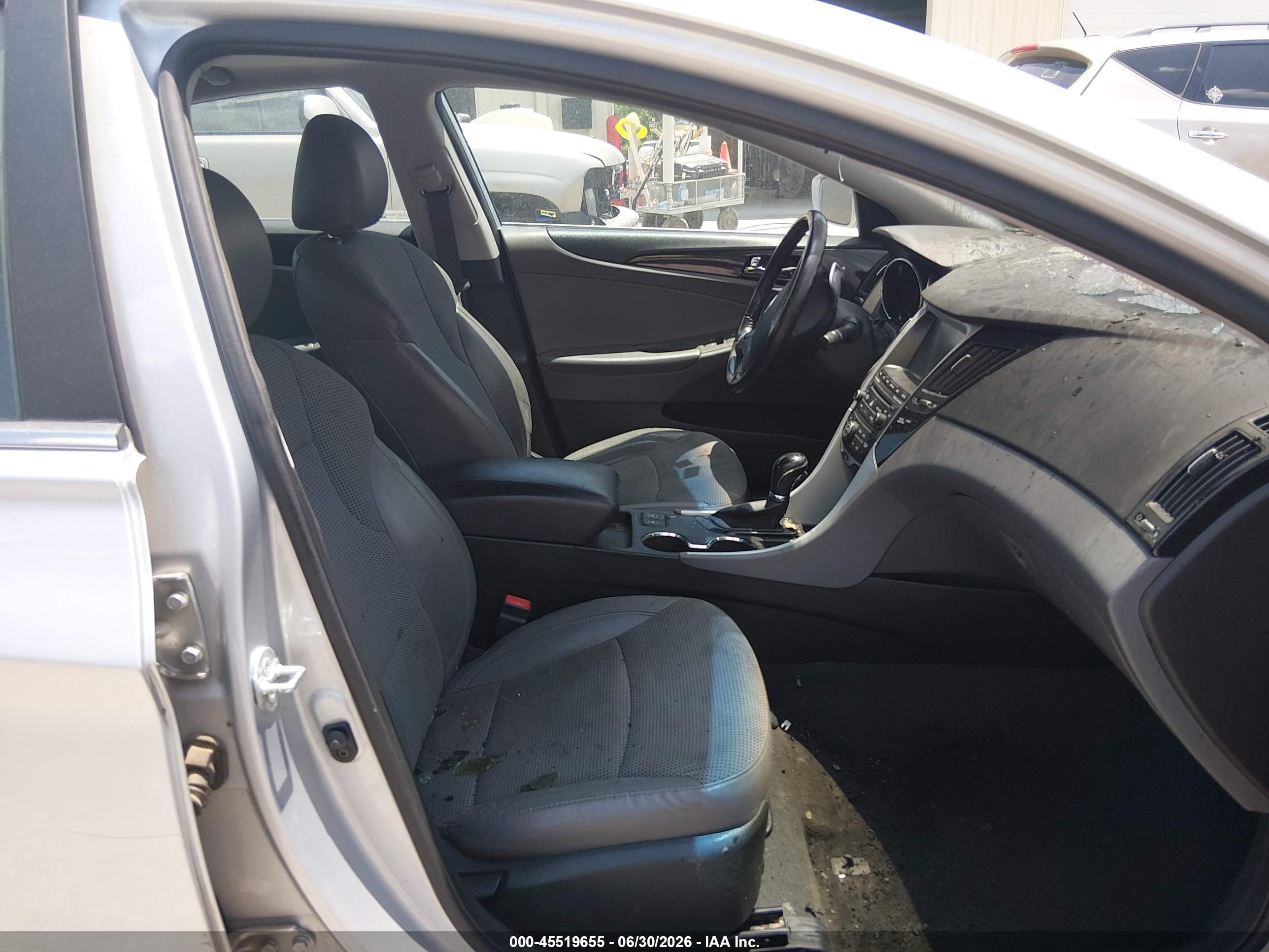 2014 Hyundai Sonata Se Silver vin: 5NPEC4AC8EH897155