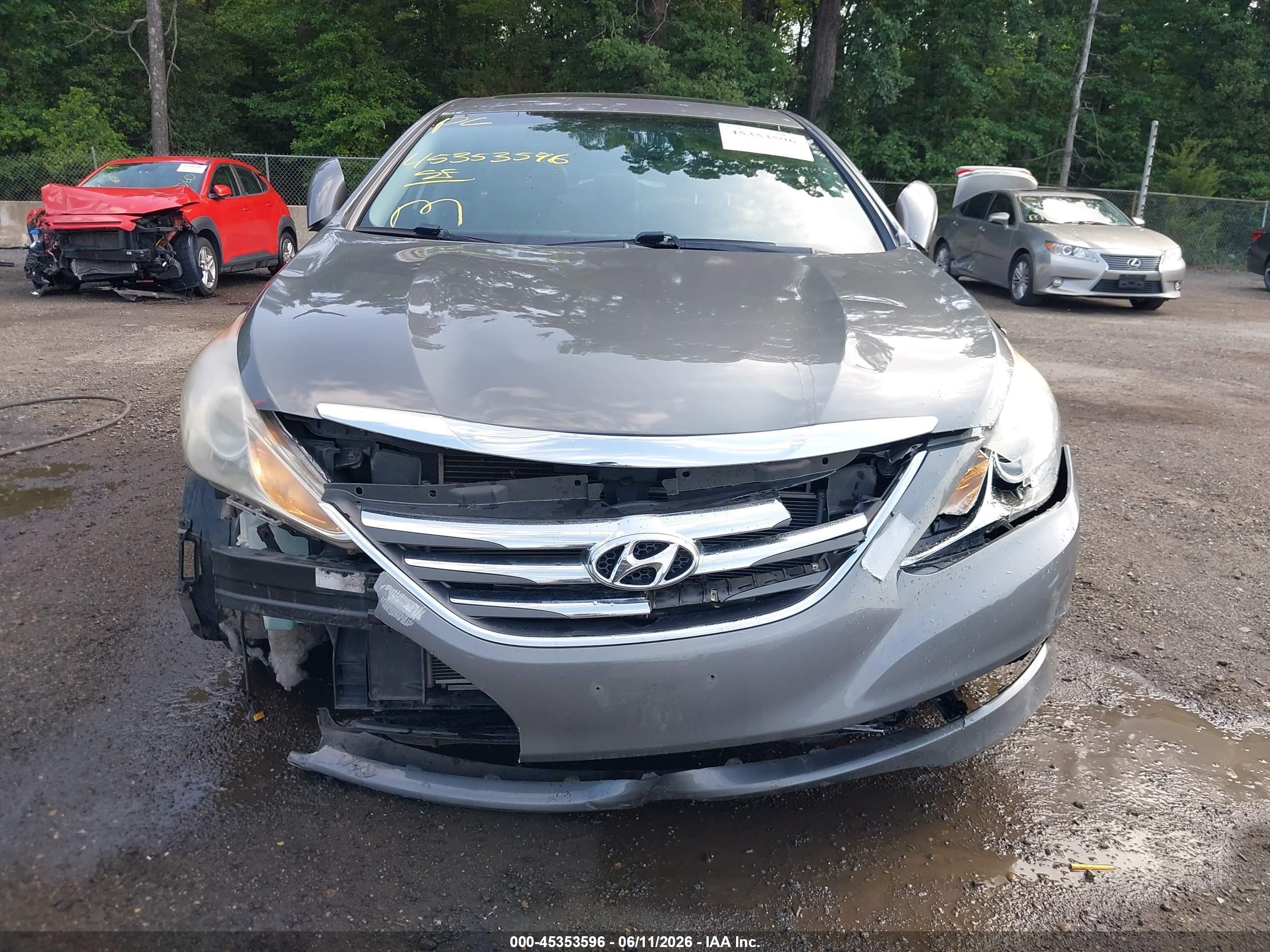 2014 Hyundai Sonata Limited Gray vin: 5NPEC4AC8EH900782