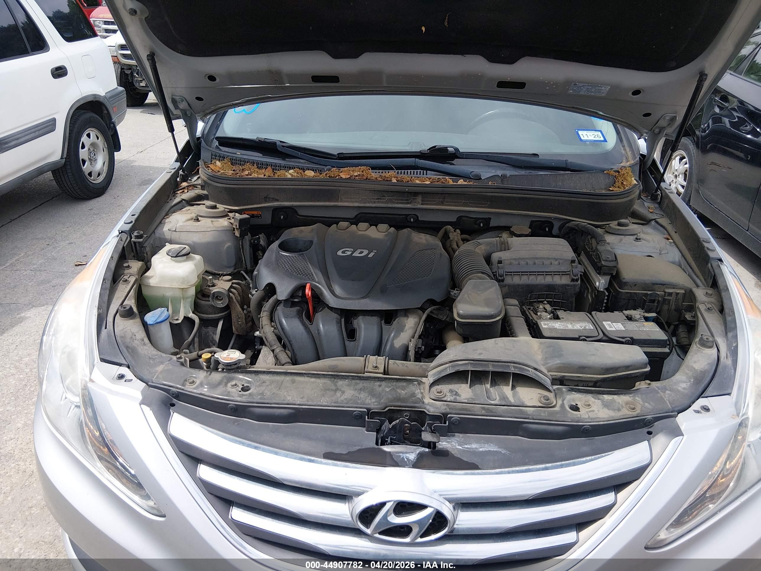 2014 Hyundai Sonata Limited Silver vin: 5NPEC4AC8EH908414