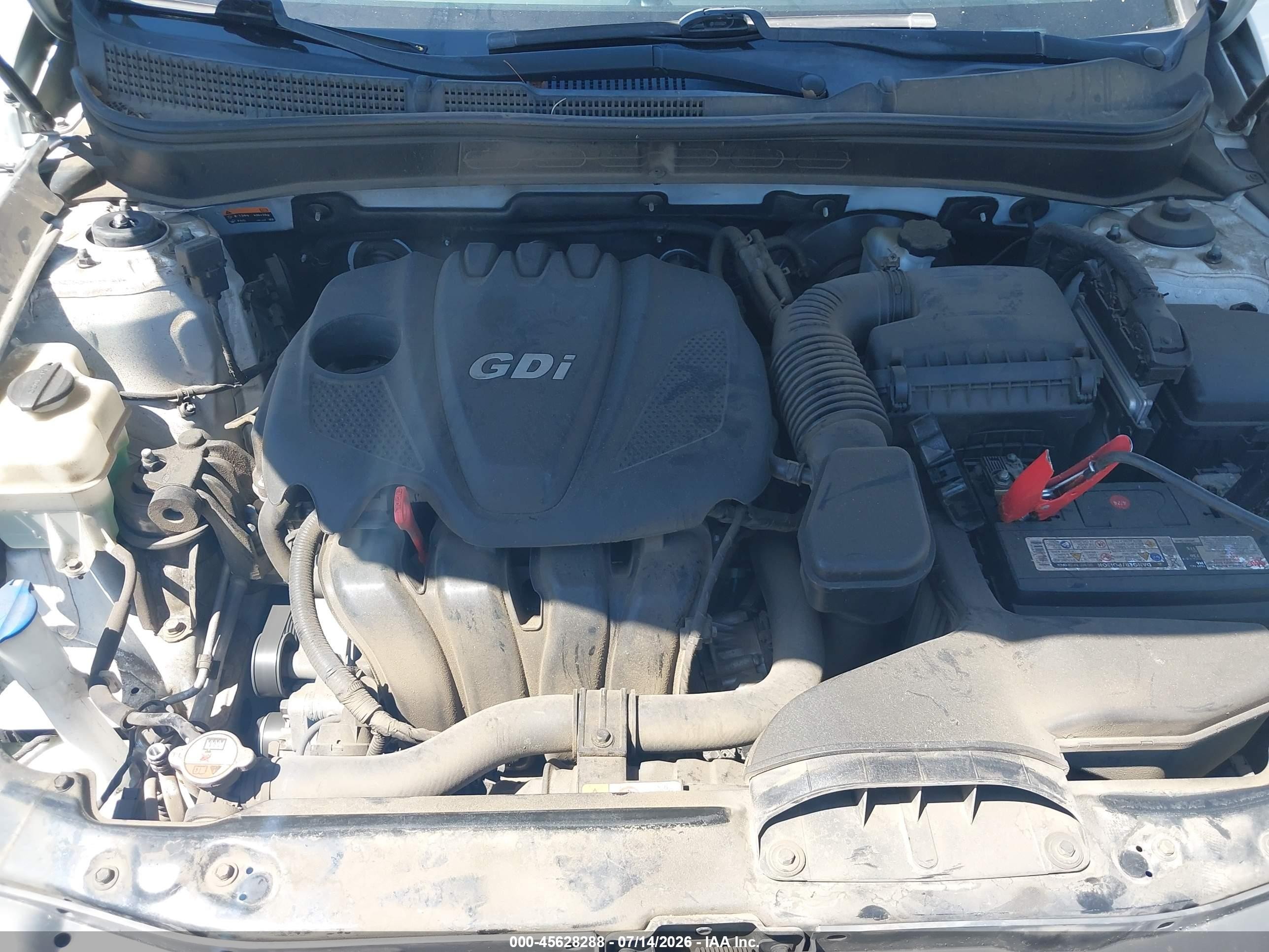2014 Hyundai Sonata Se White vin: 5NPEC4AC8EH914195