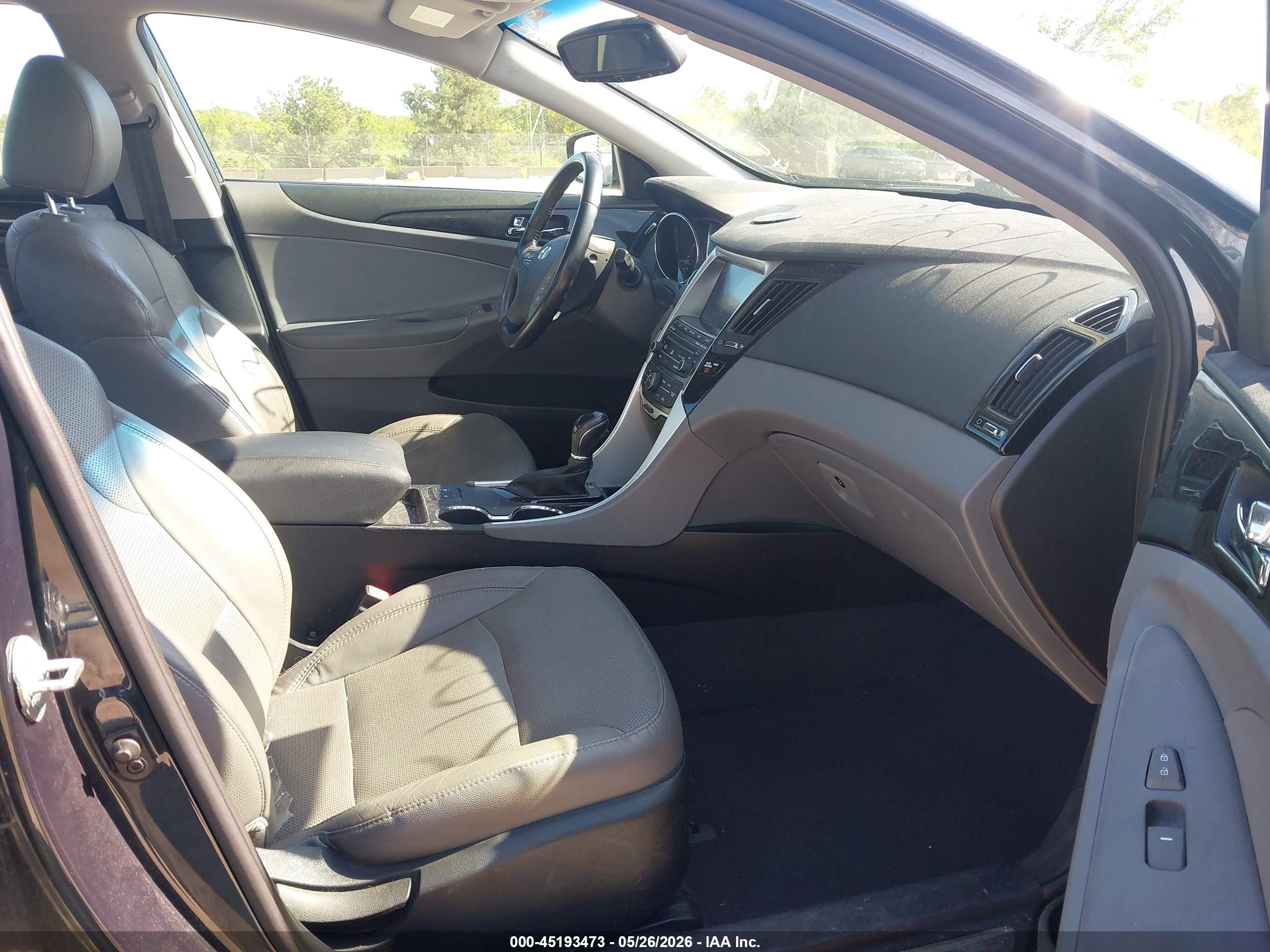 2014 Hyundai Sonata Limited Black vin: 5NPEC4AC8EH929537