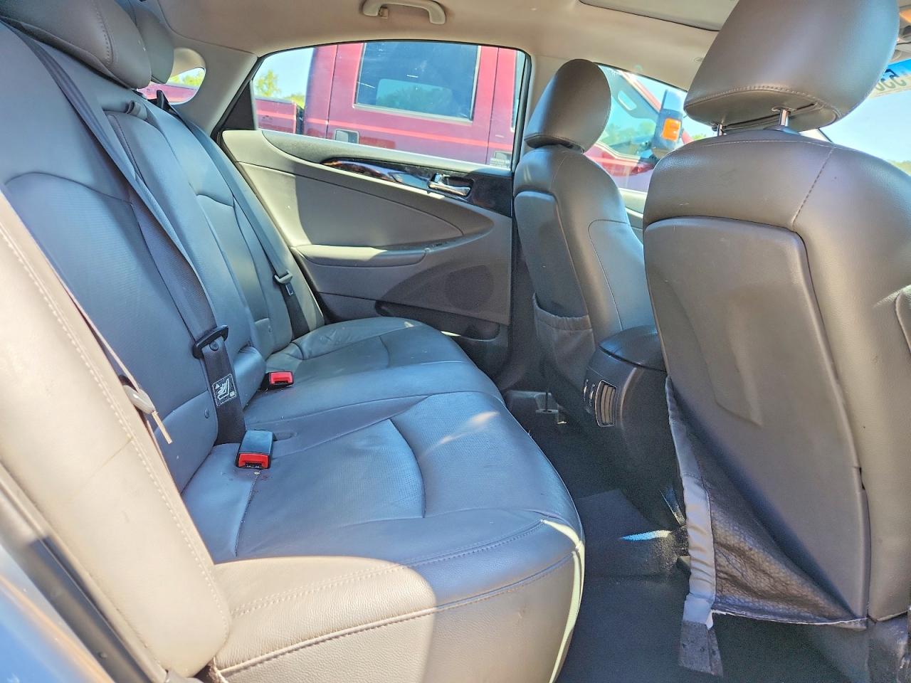 2011 Hyundai Sonata Limited Blue vin: 5NPEC4AC9BH021478