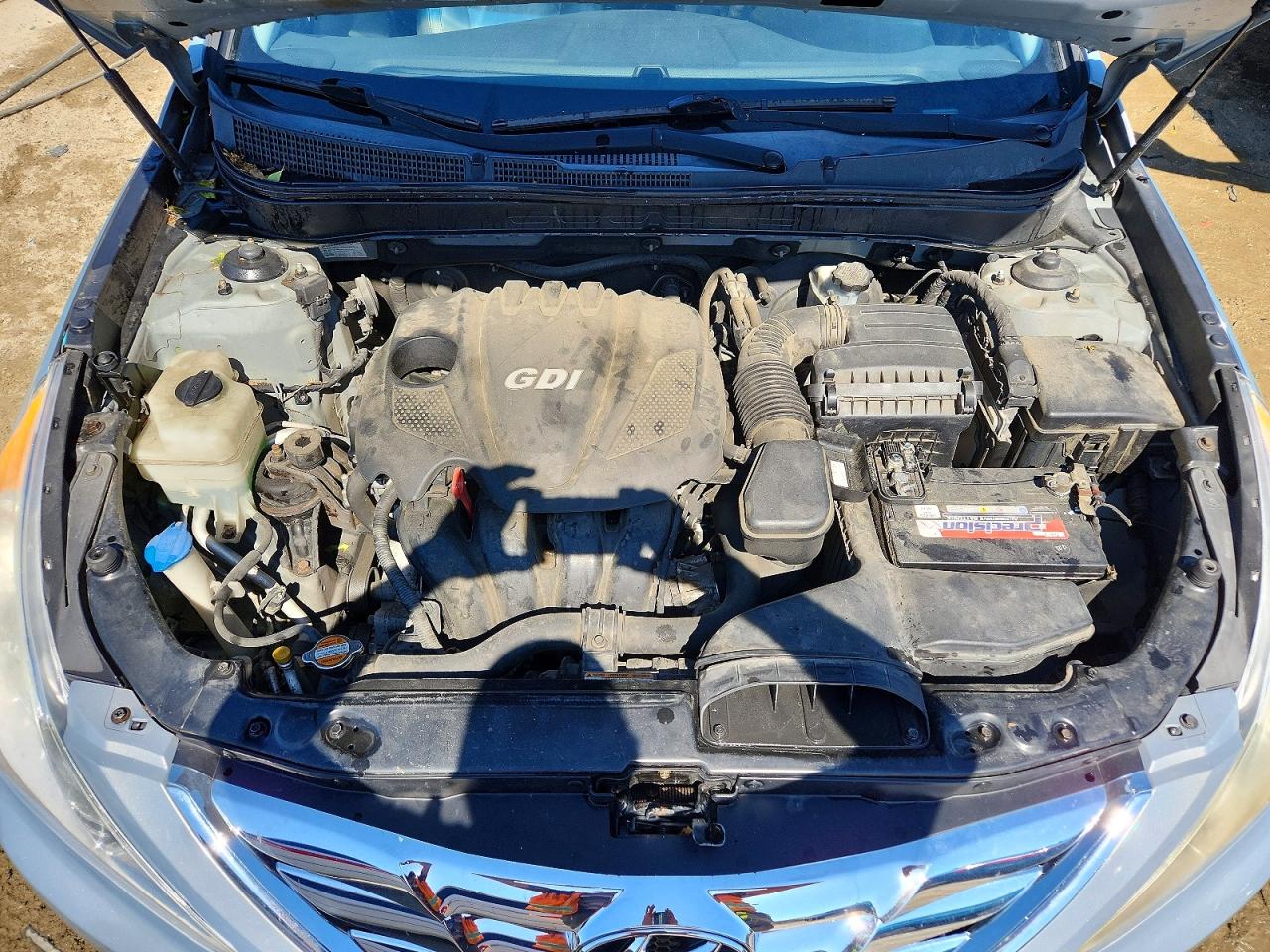 2011 Hyundai Sonata Limited Blue vin: 5NPEC4AC9BH021478