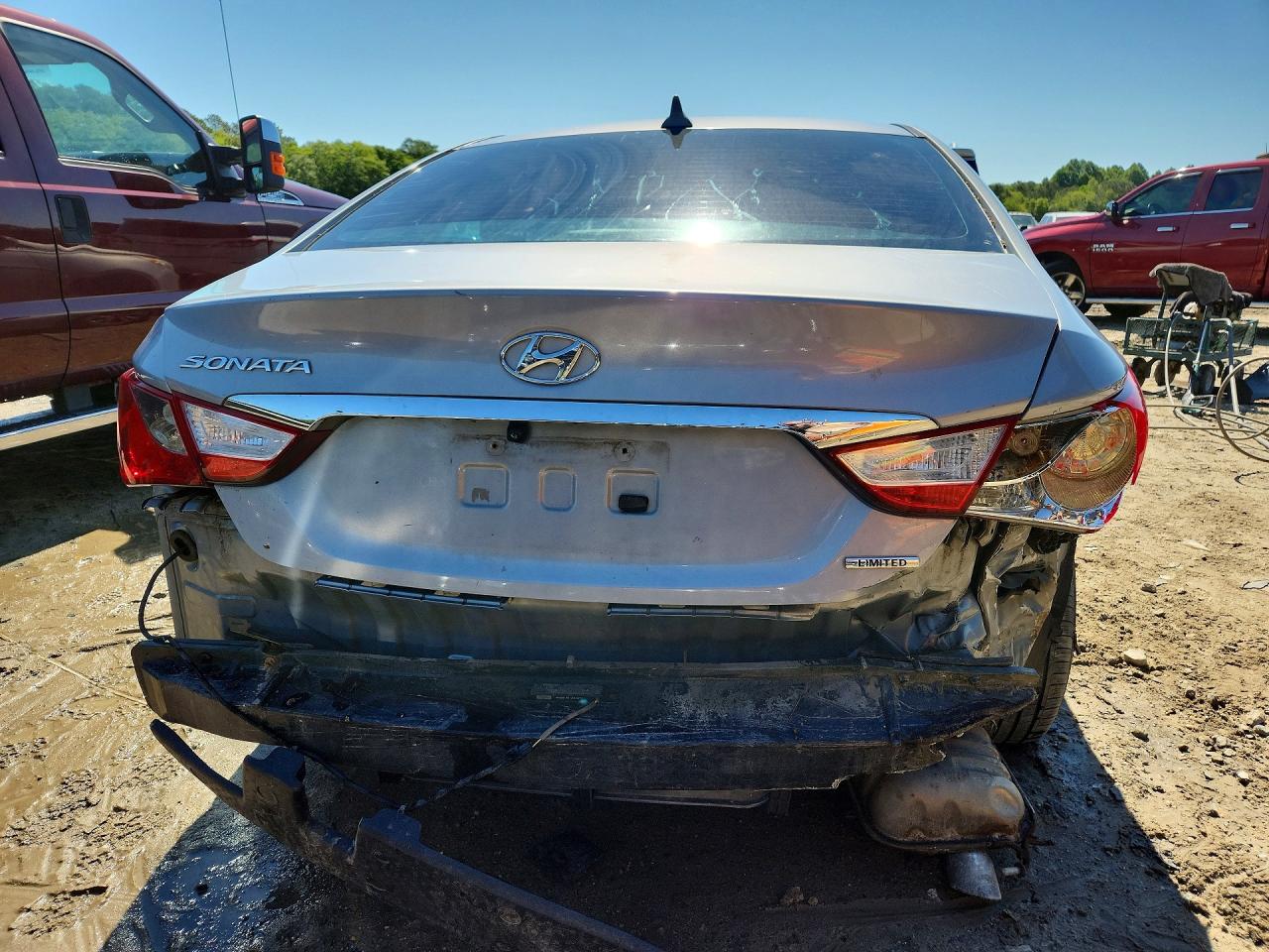 2011 Hyundai Sonata Limited Blue vin: 5NPEC4AC9BH021478
