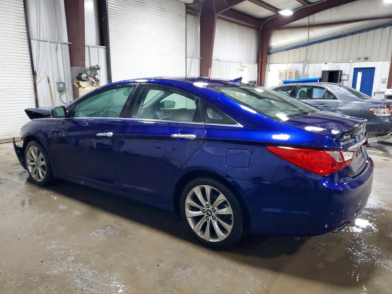 2011 Hyundai Sonata Se Blue vin: 5NPEC4AC9BH034019