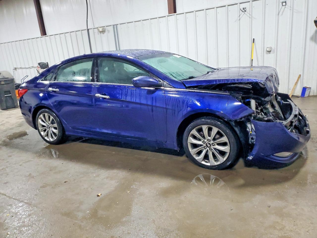2011 Hyundai Sonata Se Blue vin: 5NPEC4AC9BH034019