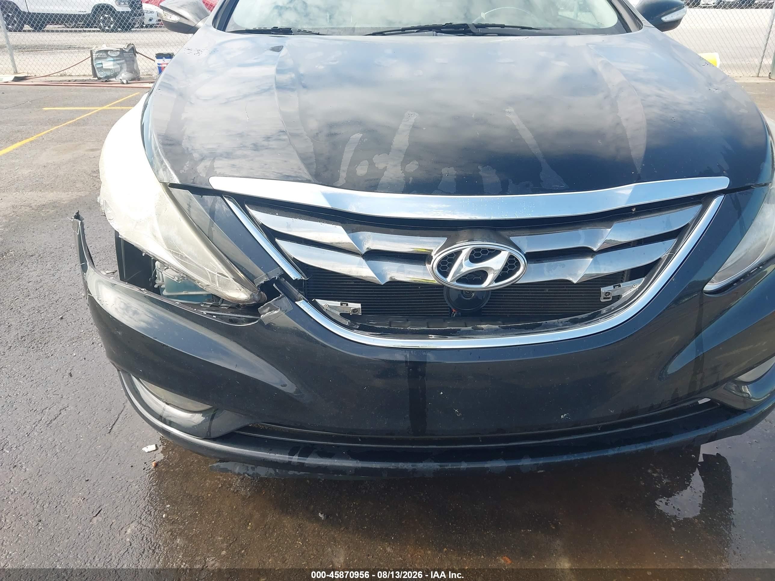 2011 Hyundai Sonata Limited Black vin: 5NPEC4AC9BH034070