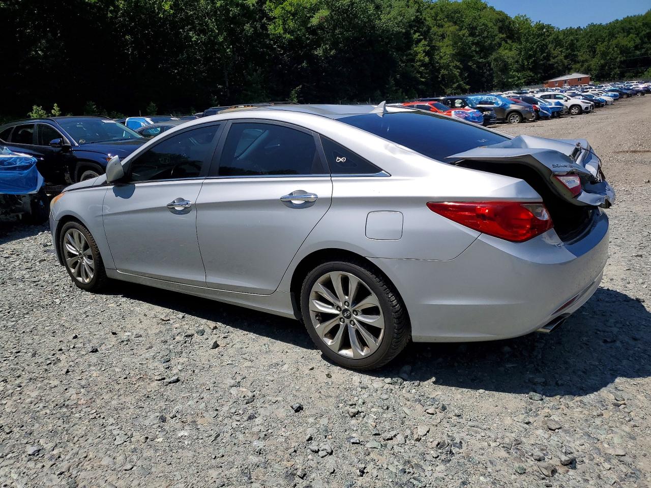2011 Hyundai Sonata Se Silver vin: 5NPEC4AC9BH060362