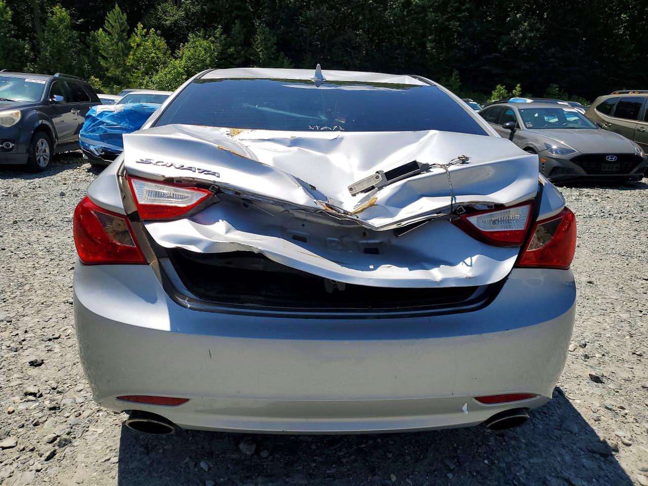 2011 Hyundai Sonata Se Silver vin: 5NPEC4AC9BH060362
