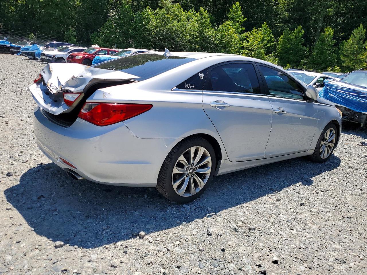 2011 Hyundai Sonata Se Silver vin: 5NPEC4AC9BH060362