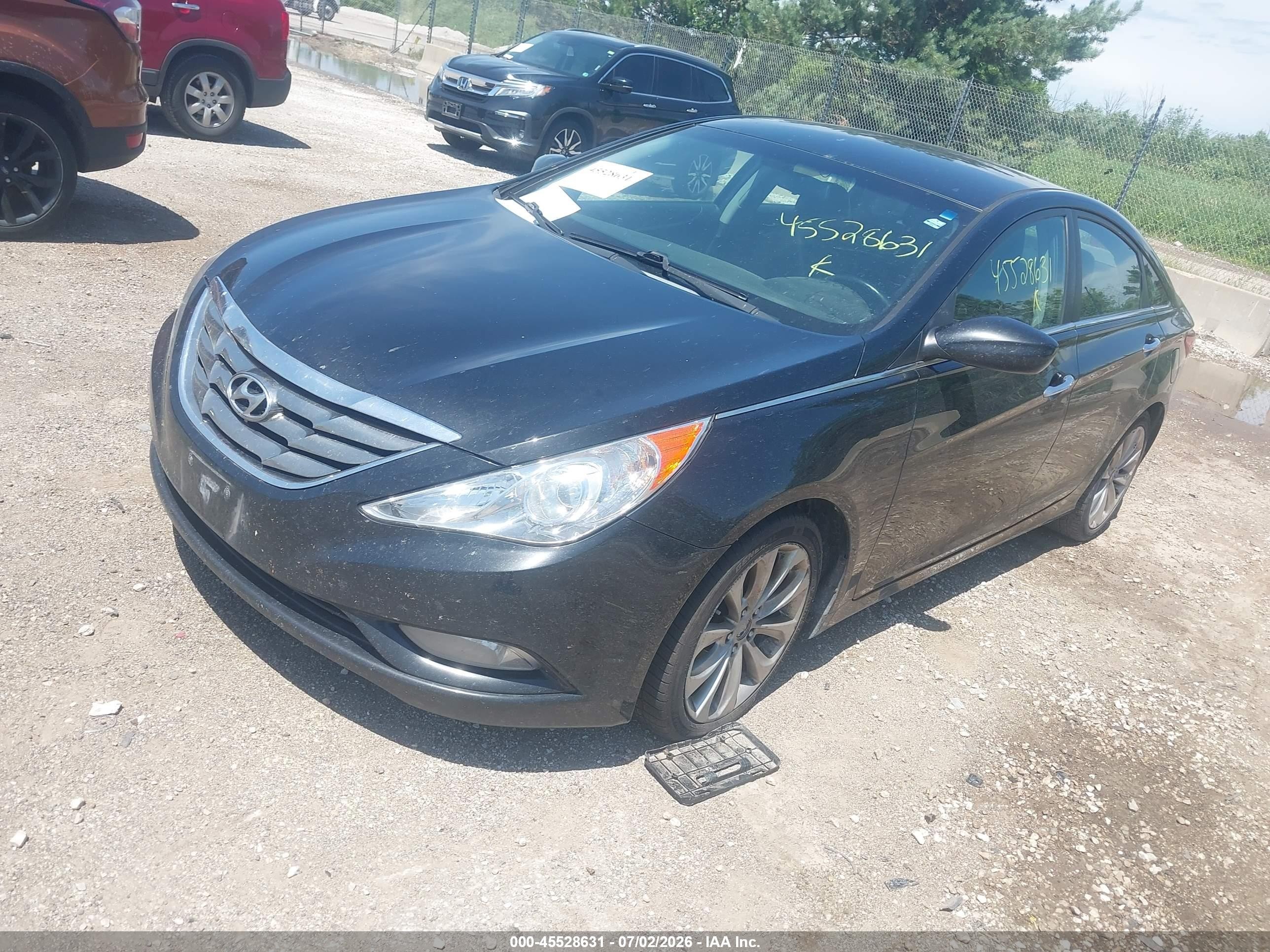 2011 Hyundai Sonata Se Black vin: 5NPEC4AC9BH076187