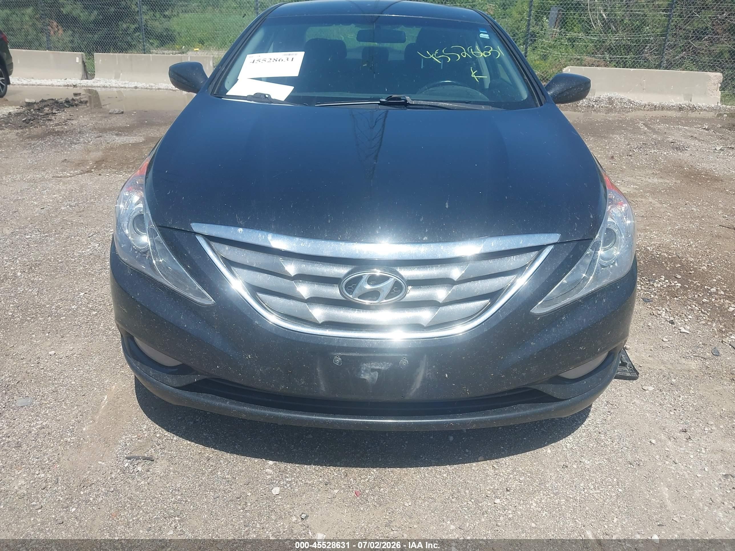 2011 Hyundai Sonata Se Black vin: 5NPEC4AC9BH076187