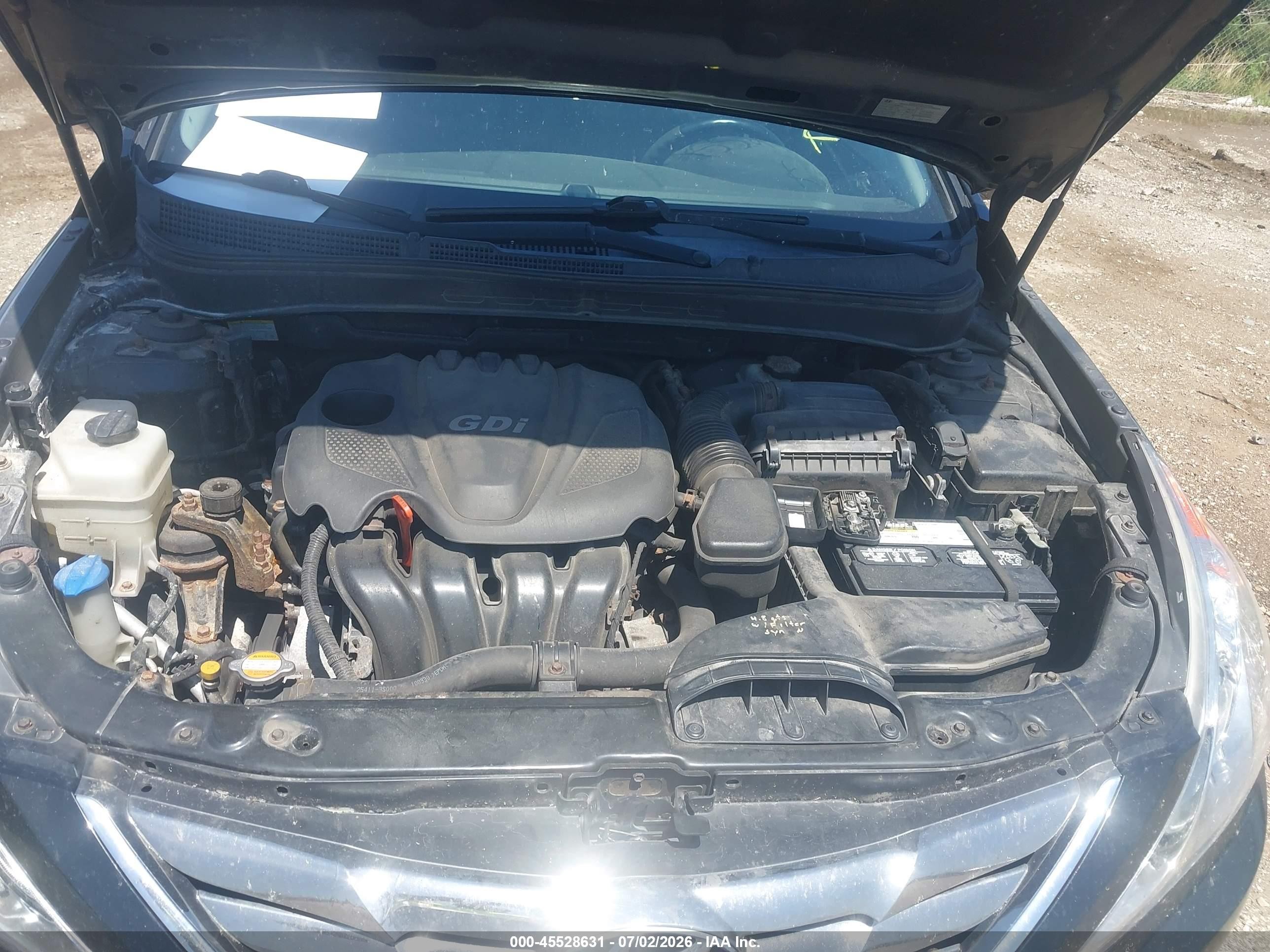 2011 Hyundai Sonata Se Black vin: 5NPEC4AC9BH076187
