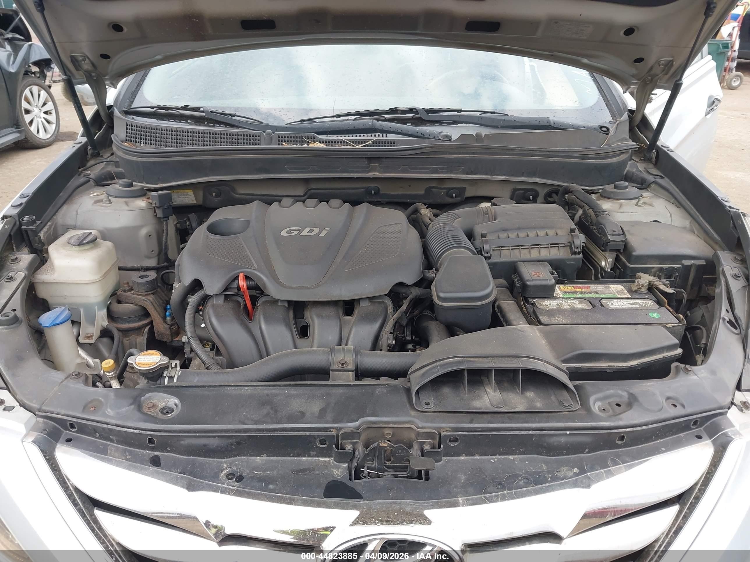 2011 Hyundai Sonata Ltd Silver vin: 5NPEC4AC9BH081731