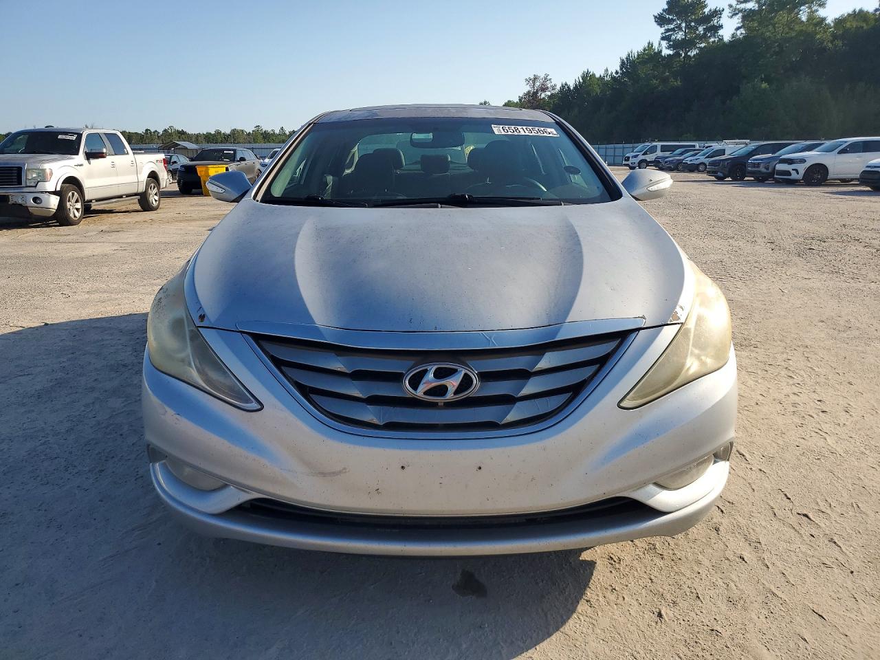 2011 Hyundai Sonata Limited Silver vin: 5NPEC4AC9BH115716