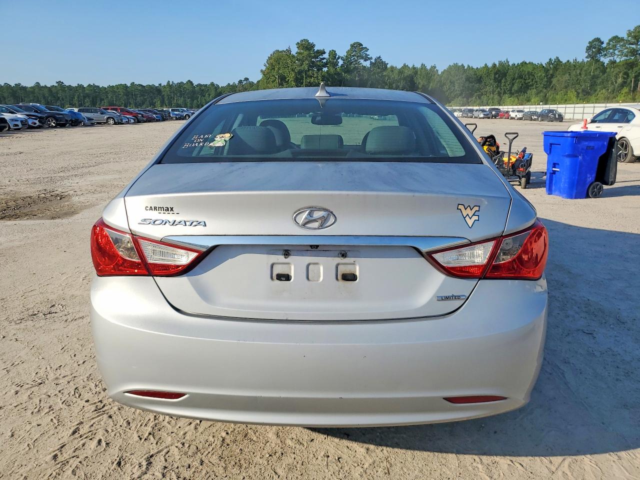 2011 Hyundai Sonata Limited Silver vin: 5NPEC4AC9BH115716