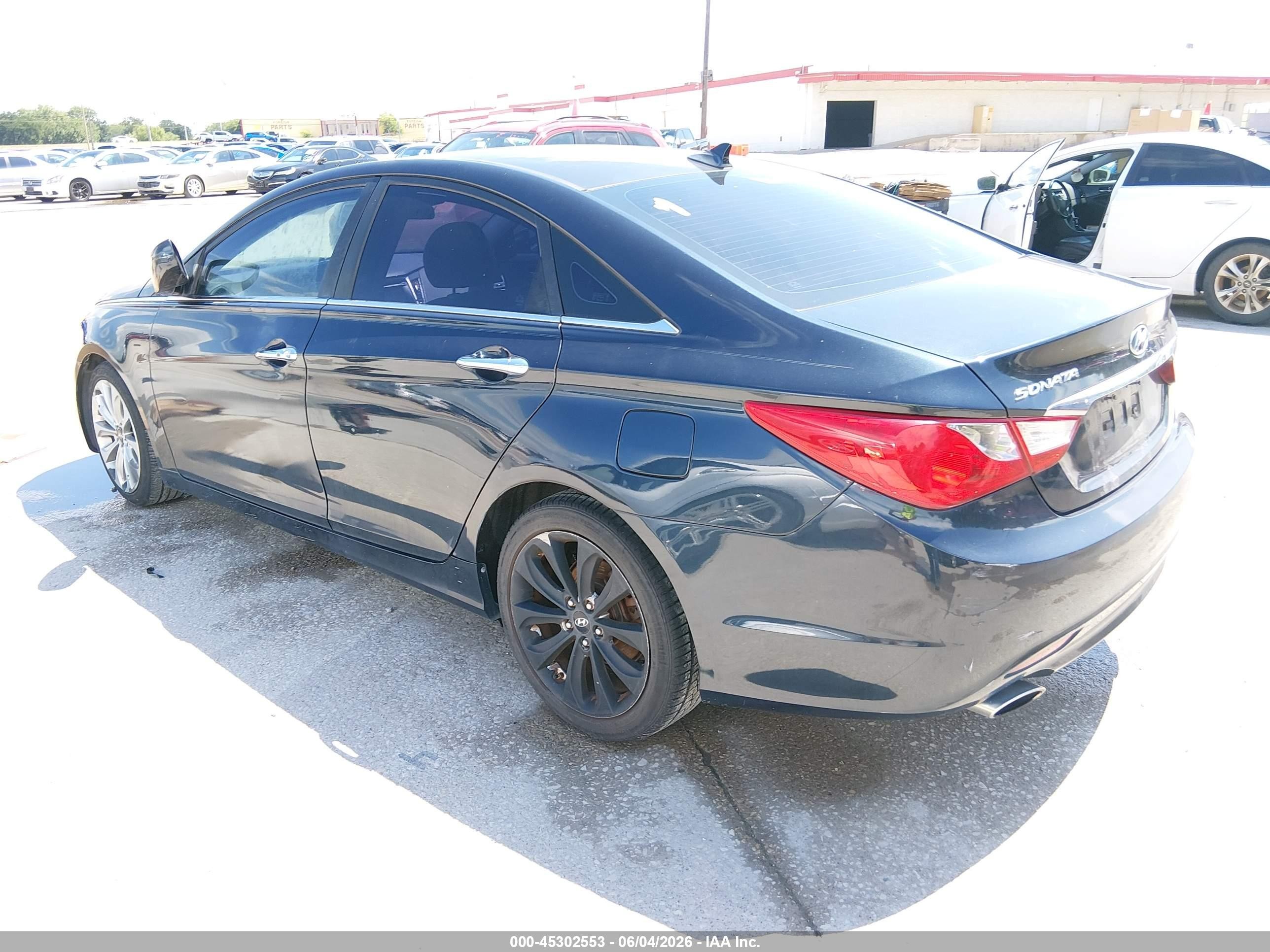 2011 Hyundai Sonata Se Blue vin: 5NPEC4AC9BH117157