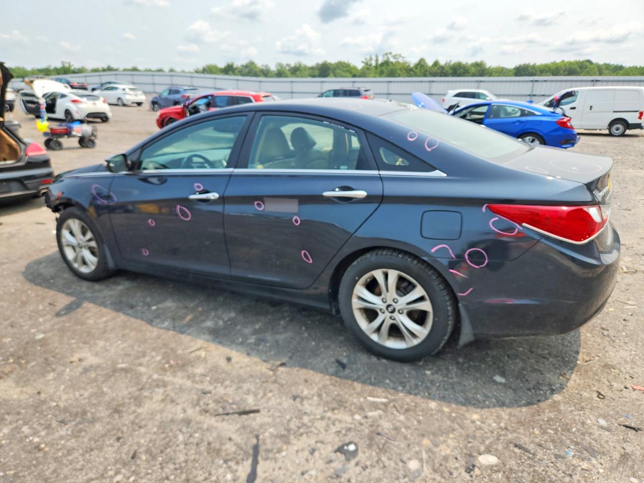 2011 Hyundai Sonata Limited Gray vin: 5NPEC4AC9BH123332
