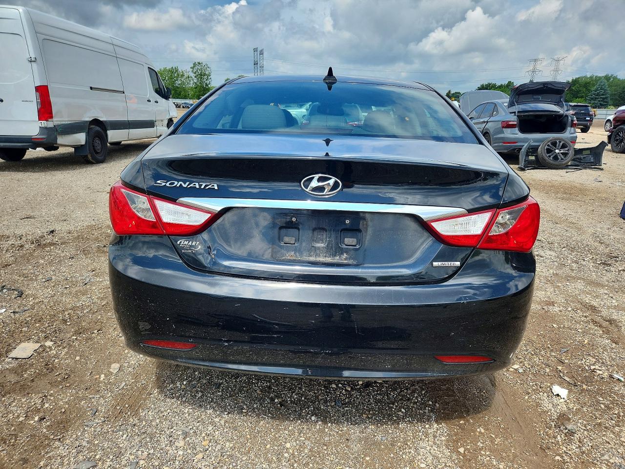 2011 Hyundai Sonata Limited Black vin: 5NPEC4AC9BH124691