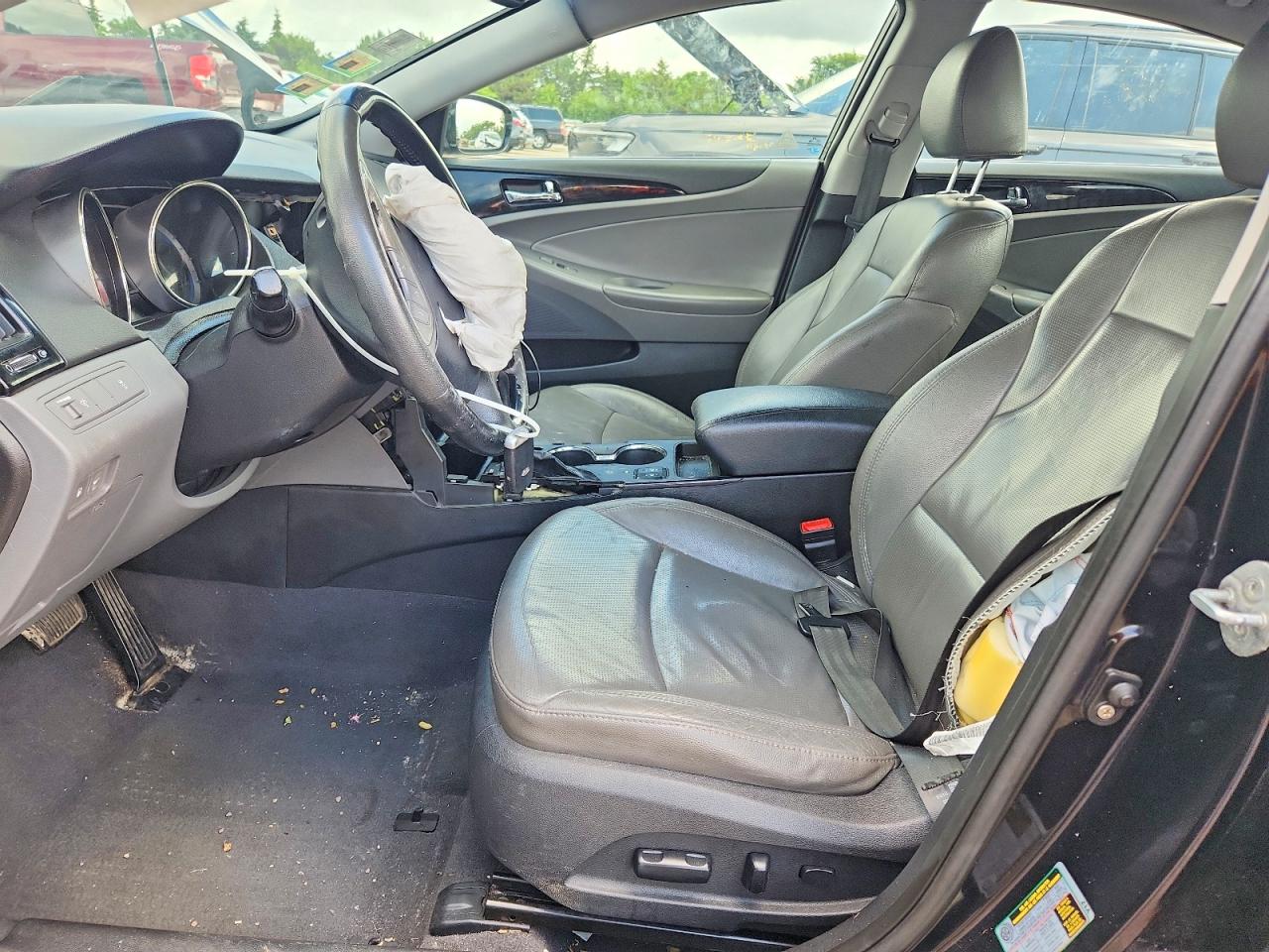 2011 Hyundai Sonata Limited Black vin: 5NPEC4AC9BH124691