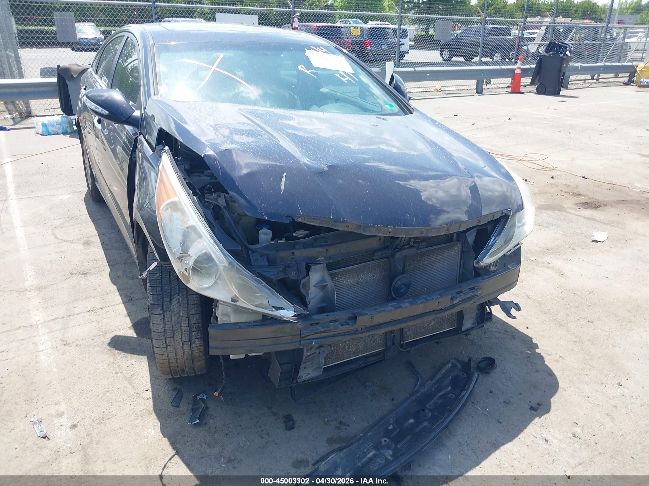 2011 Hyundai Sonata Limited Синий vin: 5NPEC4AC9BH130751