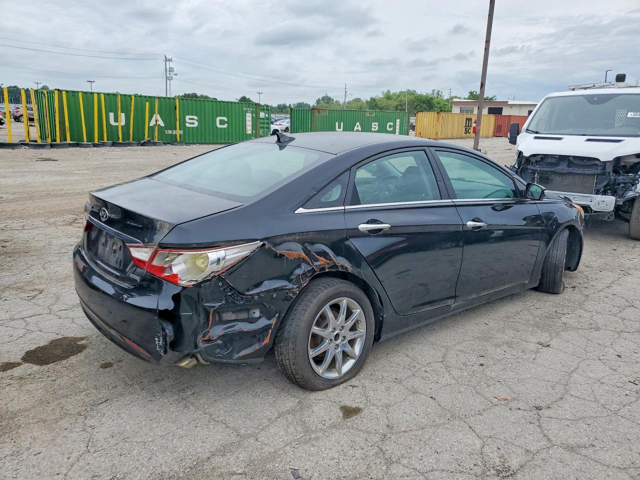 2011 Hyundai Sonata Limited Black vin: 5NPEC4AC9BH133651