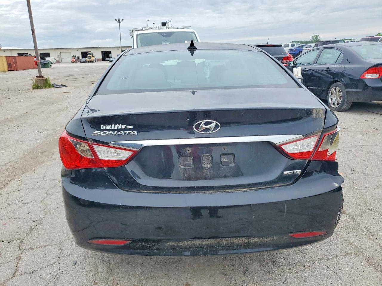 2011 Hyundai Sonata Limited Black vin: 5NPEC4AC9BH133651