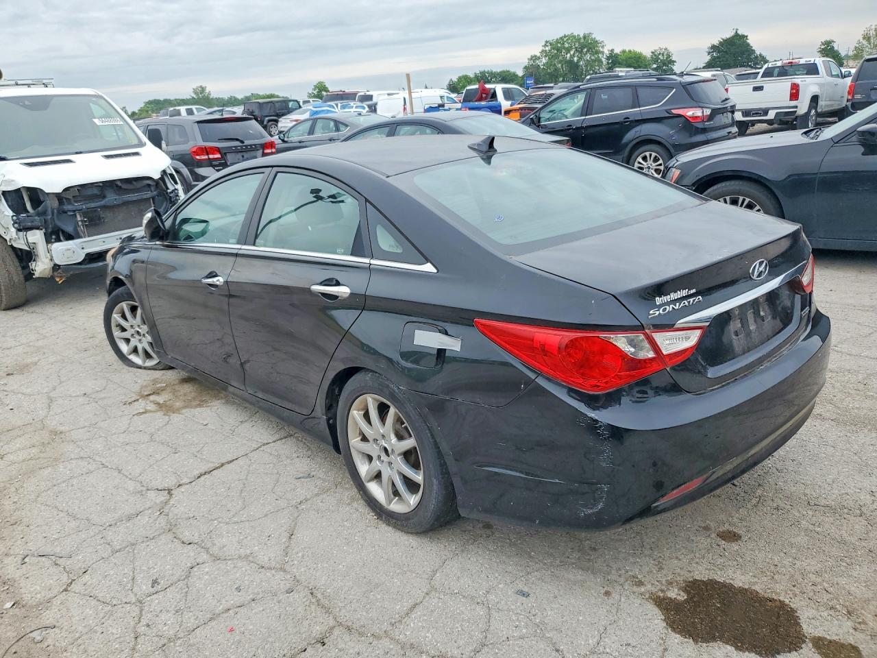 2011 Hyundai Sonata Limited Black vin: 5NPEC4AC9BH133651