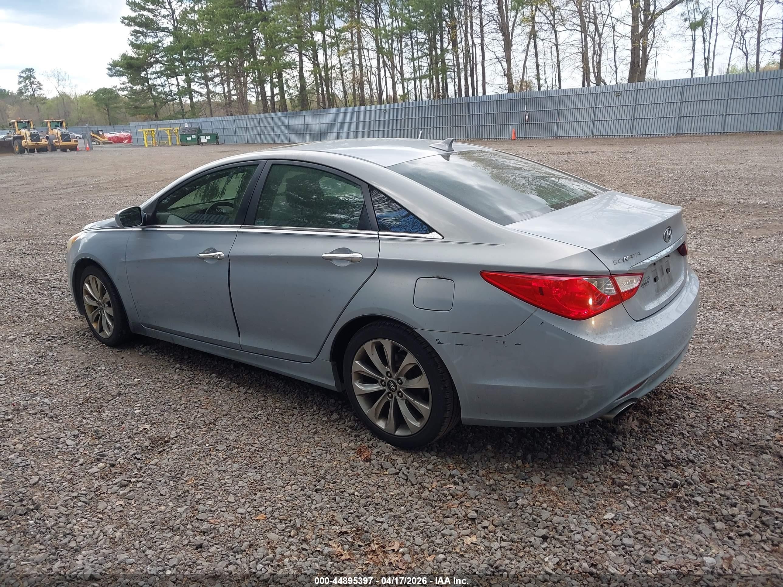 2011 Hyundai Sonata Se Light Blue vin: 5NPEC4AC9BH153625