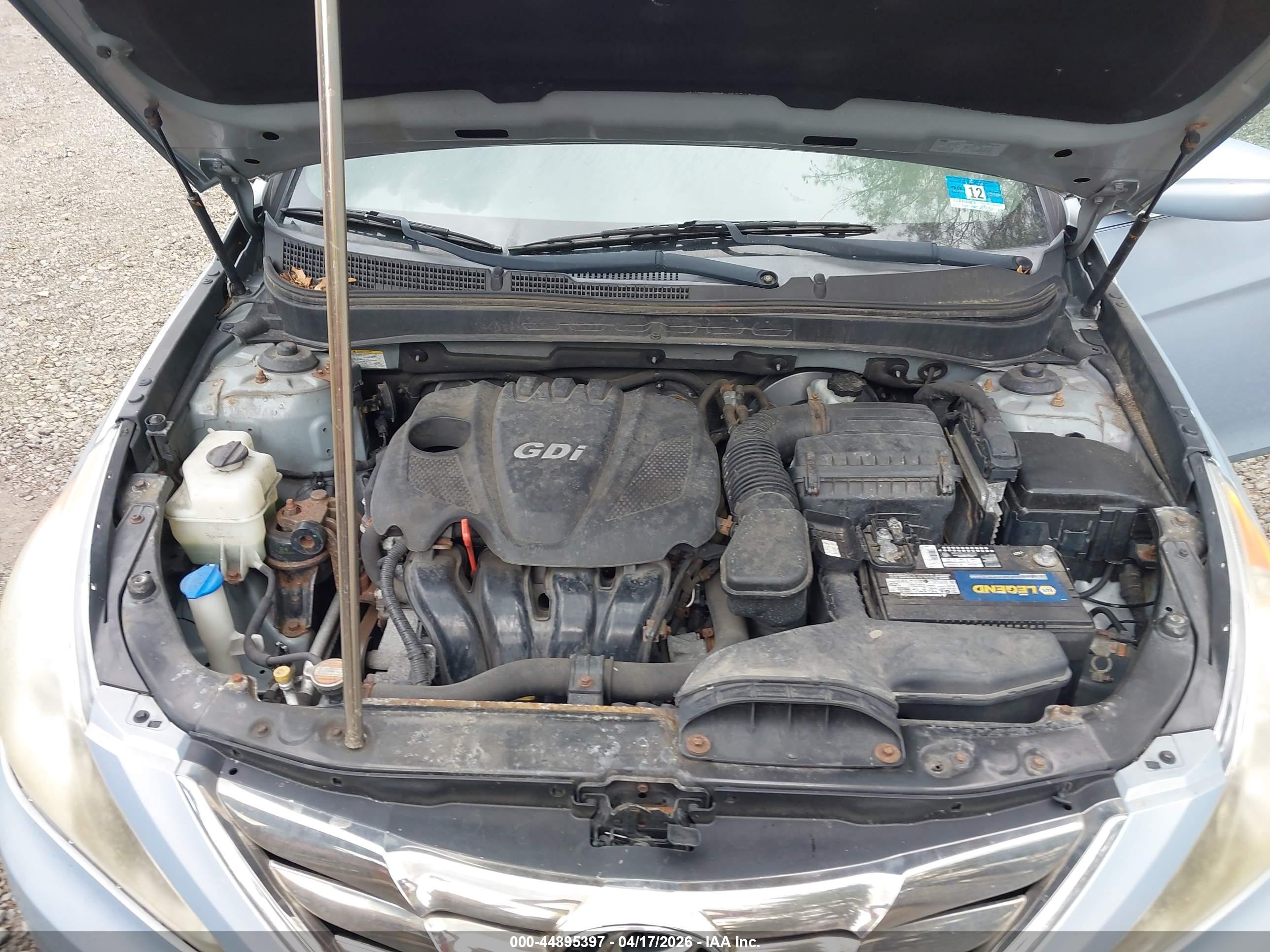 2011 Hyundai Sonata Se Light Blue vin: 5NPEC4AC9BH153625