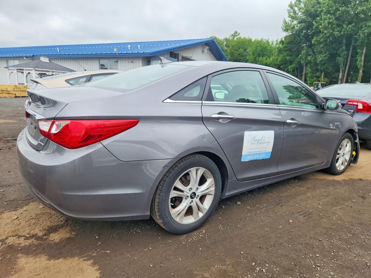 2011 Hyundai Sonata Limited Gray vin: 5NPEC4AC9BH156914